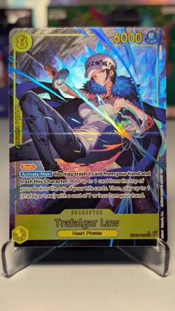 One Piece Card Game - Trafalgar Law - EB03-062 - SEC Alt Art - Image 1