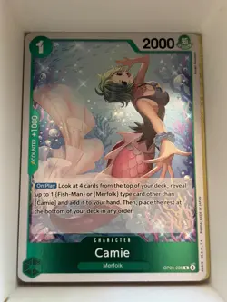 OP06-025 Camie English R One Piece TCG Card Game - Image 1