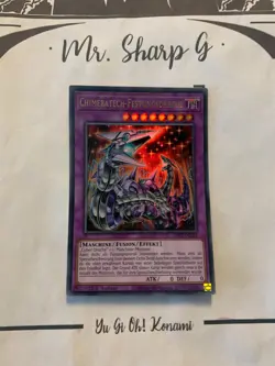 CHIMERATECH-FESTUNGSDRACHE - 1. AUFLAGE GFP2-DE123 DE Yu Gi Oh! CARD ULTRA RARE - Image 2