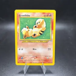 Pokemon Vintage Card Growlithe 68/105 N4 Neo Destiny Unlimited NM -j - Image 1