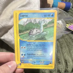 Pokemon Lapras Skyridge 71/144 Rare 60 HP Basic Regular 2003 TCG Card - Image 1