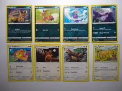 Pokemon TCG 8 Card Lot No Duplicates - Image 1