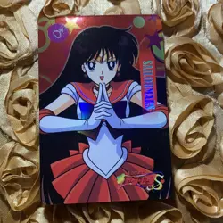 Sailor Mars Sailor Moon Diamond ACG Goddess Girl Holo Anime Card - Image 1