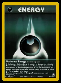 Pokemon Card - Darkness Energy Neo Genesis 104/111 Rare - Image 1