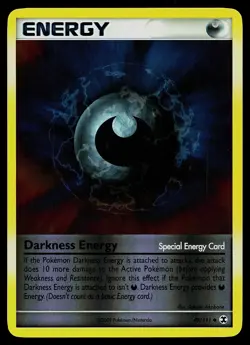 Pokemon Card - Darkness Energy Rising Rivals 99/111 Uncommon Reverse Holo - Image 1