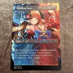 Scalding Tarn - Custom Art MTG Magic The Gathering Playtest Card - Image 1