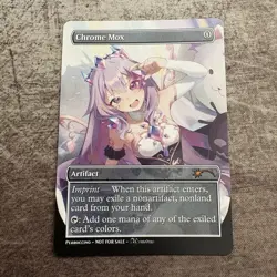 Chrome Mox - Custom Art MTG Magic The Gathering Playtest Card - Image 1