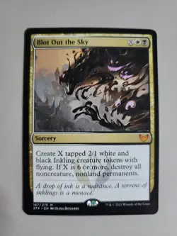 MTG Blot Out the Sky Strixhaven: School of Mages 167/275 Regular Mythic - Image 1