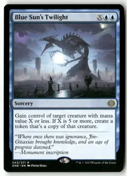 Blue Sun's Twilight 43 Rare Phyrexia: All Will Be One Magic: The Gathering NM - Image 1