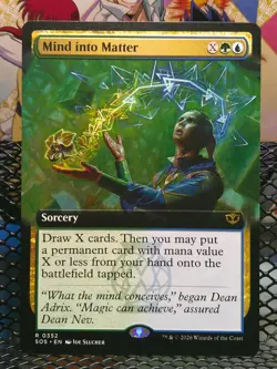 Mind into Matter (Extended Art) SOS 352 Magic: The Gathering R NM MTG - Image 1