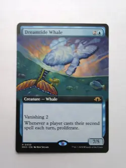 MTG Dreamtide Whale (MH3) Modern Horizons 3 (Extended Art) Regular Rare 450 - Image 1