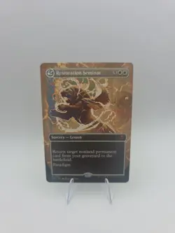 Restoration Seminar X1 BORDERLESS -NM/M- Secrets of Strixhaven - Image 1