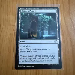Rogue’s Passage - N/M - March Of The Marchine Magic The Gathering MTG - Image 1