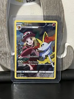 Braixen TG01/TG30 Swsh12: Sword & Shield Silver Tempest Trainer Gallery Pokemon - Image 1