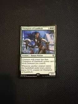Magic: The Gathering Champion of Lambholt Rare Creature Commander 2016 144 Regu… - Image 1