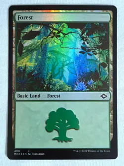 Forest 490 Modern Horizons 2 Foil Magic The Gathering TCG - Image 1