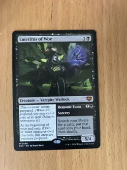 Emeritus of Woe - nonfoil - Secrets of Strixhaven - MTG - Image 1