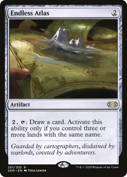 Endless Atlas 251 Rare Double Masters Lightly Played - Image 1