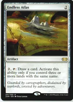 Endless Atlas 251 Rare Double Masters Lightly Played - Image 2