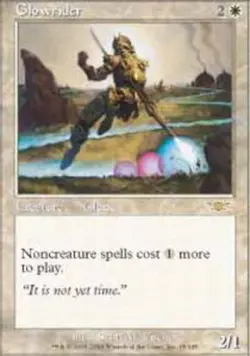 1x Glowrider Moderate Play MTG Magic - Kid Icarus - - Image 1