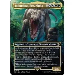 INDOMINUS REX, ALPHA (BORDERLESS) Universes Beyond: Jurassic World Collection - Image 1