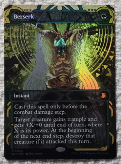 Berserk FOIL Mythic 0050 Strixhaven Mystical Archive 2026 Paul Adam MTG MINT - Image 1