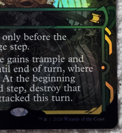 Berserk FOIL Mythic 0050 Strixhaven Mystical Archive 2026 Paul Adam MTG MINT - Image 4