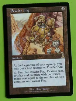 MTG POWDER KEG x1, Urza's Destiny. Very Good. PRE MODERN, Commander - Image 1