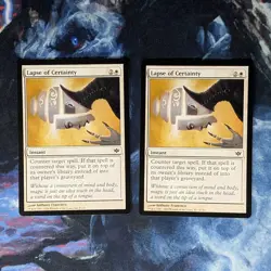 x2 Lapse of Certainty - Conflux (CON) MTG - Image 1