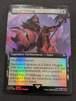 Eye Of Nidhogg I R 0115 FFXIV I Extended Art I FOIL NM - Image 1