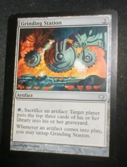 Magic the Gathering MTG Fifth Dawn GRINDING STATION Near Mint - Image 1