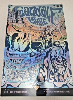 MTG 11X17 SIZE FOIL POSTERS Bundle Of 3 LOTR - Image 2