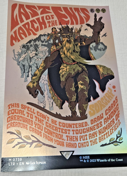 MTG 11X17 SIZE FOIL POSTERS Bundle Of 3 LOTR - Image 3