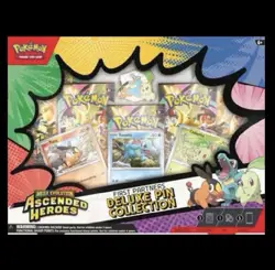 Pokemon Ascended Heroes First Partners Deluxe Pin Collection Kit - 3 Cards 2020 - Image 1