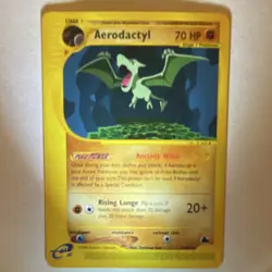 Pokemon Aerodactyl Skyridge 11/144 Rare 70 HP Stage 1 Rising Lunge English - Image 1