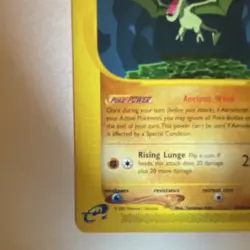 Pokemon Aerodactyl Skyridge 11/144 Rare 70 HP Stage 1 Rising Lunge English - Image 3