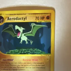 Pokemon Aerodactyl Skyridge 11/144 Rare 70 HP Stage 1 Rising Lunge English - Image 5