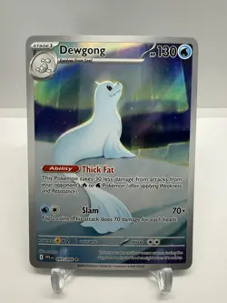 2025 Pokemon Phantasmal Flames Dewgong Illustration Rare #097/094 - Image 1