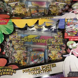 x2 Pokemon TCG Ascended Heroes Premium Poster Collection Mega Gardevoir - Image 2
