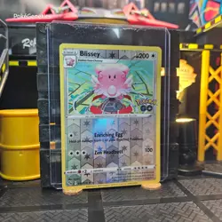 Blissey Pokemon Go Reverse Holo Pokemon TCG 052/078 Rare - Image 2