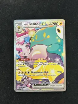 Pokemon TCG Iono's Bellibolt 183/159 Journey Together NM - Image 1
