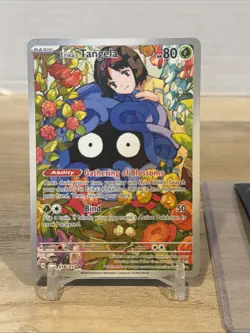 Erika's Tangela 218/217 Ascended Heroes Illustration Rare Pokemon TCG NM - Image 2
