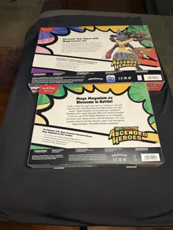 Pokemon TCG Mega Evolution Ascended Heroes 2-Box Lot: Meganium & Lucario - Image 2