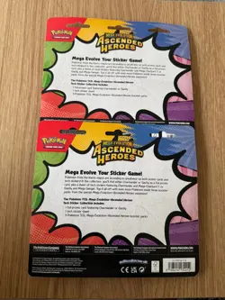 Pokemon TCG Ascended Heroes Tech Sticker Collection New Sealed - Set of Two - Image 2
