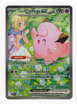 Lillie's Clefairy ex - 184/159 - Pokemon Journey Together Illustration Rare NM - Image 1