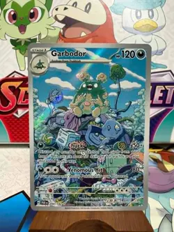Garbodor 204/182 Illustration Rare - Paradox Rift - Pokemon TCG - SHIPS FAST - Image 1