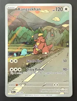Pokemon TCG Kangaskhan Destined Rivals 204/182 Illustration Art - NM - Image 1