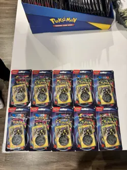 Pokemon TCG Raikou Booster Packs Lot of 10 Sealed with Coin mega evolution - Image 2
