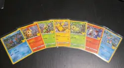 Pokemon McDonald's 25th Anniversary HOLO Bundle - PIKACHU 25/25 + 6 Starters - Image 2