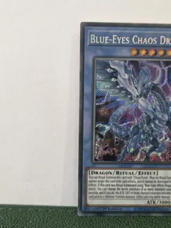 Blue-Eyes Chaos Dragon [LDS2-EN017] Secret Rare Near Mint 1st Edition - Yugioh s - Image 4
